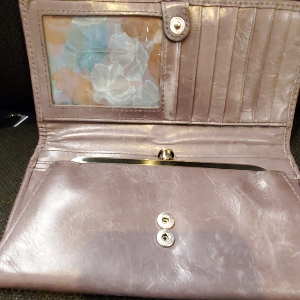 Hobo Authentic Leather Tan/brown Wallet